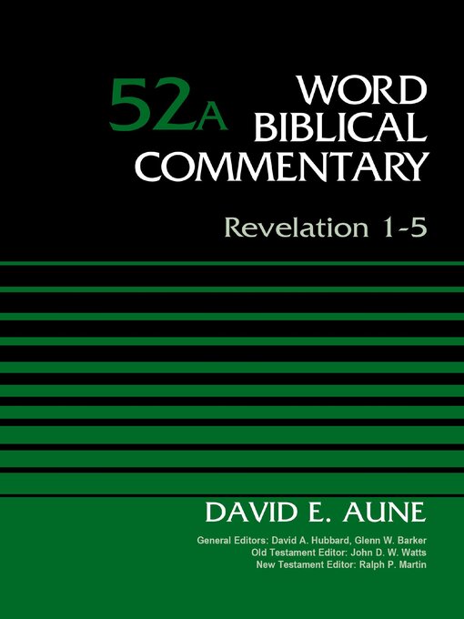 Title details for Revelation 1-5, Volume 52A by Dr. David Aune - Available
